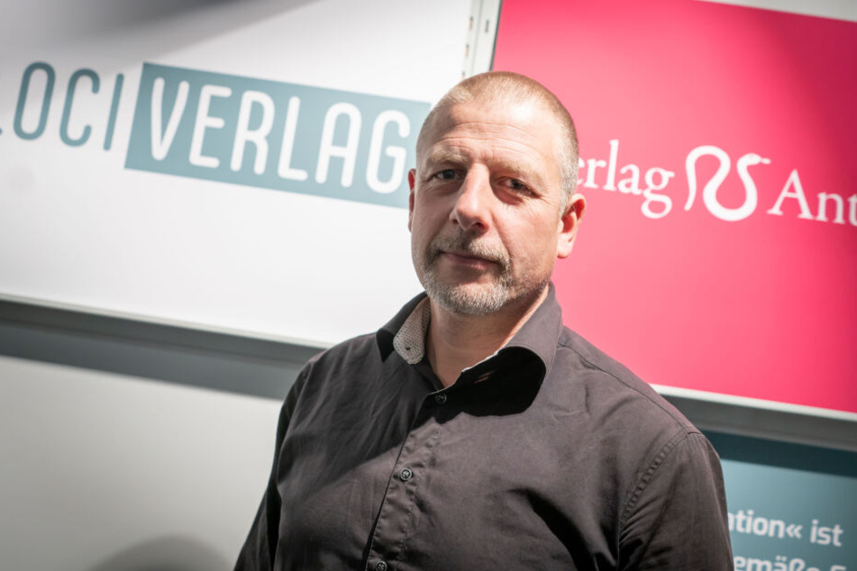 Götz Kubitschek ist Verleger, veröffentlich Bücher aus dem rechten Spektrum.