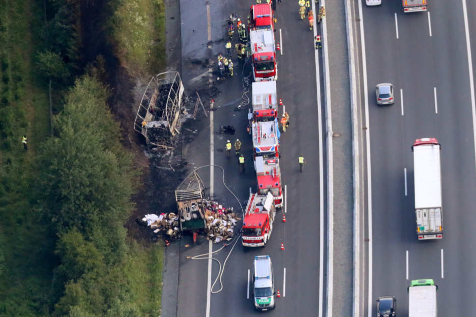 18 Menschen kamen bei dem Busunglück ums Leben.