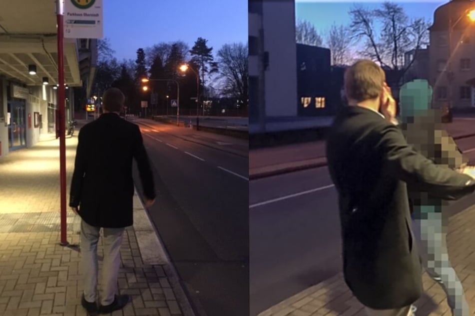 Der Täter trug eine schwarze Jacke, soll 25 bis 30 Jahre alt sein.
