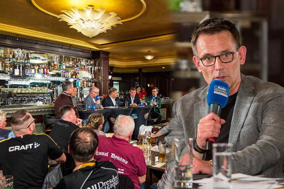 Dynamos Kaufmännischer Geschäftsführer Michael Born verriet in einer illustren Runde im Dresdner Schankhaus Schillergarten einiges über die Vereinspolitik der Schwarz-Gelben und die Zukunft des Profifußballs.