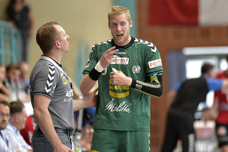 Auch im Derby zählt GWD-Trainer Frank Carstens auf seinen
Rückraumspieler Christoffer Rambo.