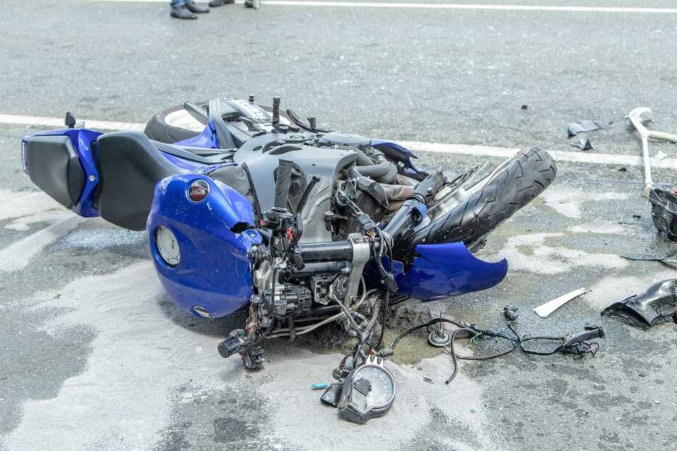 Für den Fahrer der Honda kam jede Hilfe zu spät.