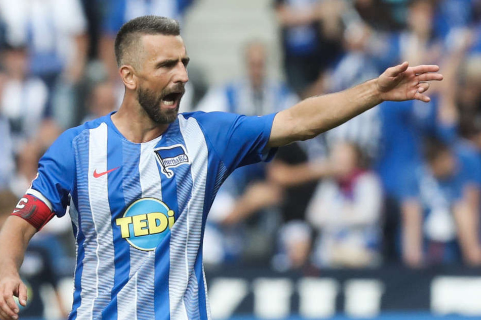 Vedad Ibisevic gibt die Richtung vor.