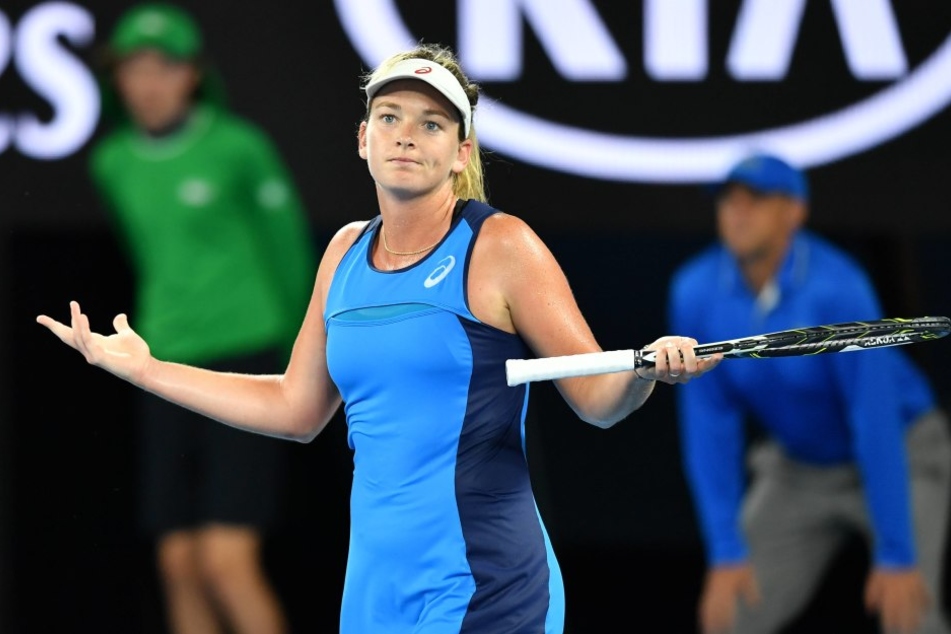 Mit dieser Geste trat Coco Vandeweghe nach ihrem Sieg über Kerber einen Shitstorm los.