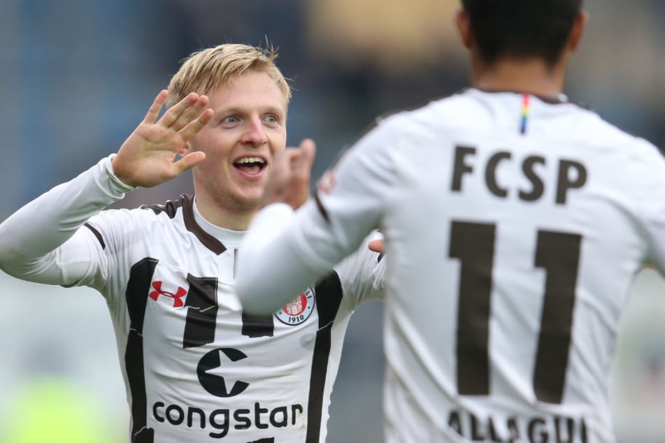 Mats Møller Dæhli schoss den FC St. Pauli in Führung.