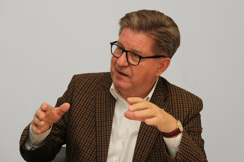 Kurt Geier (68) wird in Zukunft den Vorstand von Lok Leipzig unterstützen.