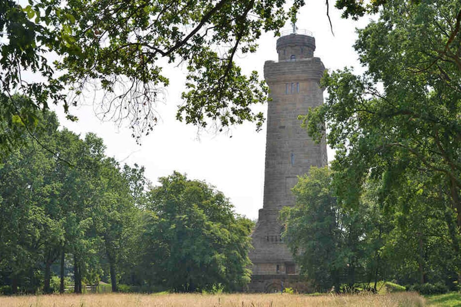 Der Bismarckturm in Glauchau wird einer der zentralen Drehorte für den Horrorstreifen sein.