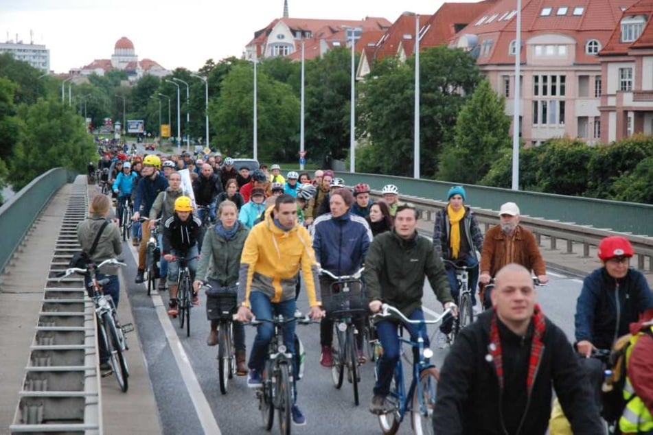 In der Messestadt wird gern geradelt! Und das nicht nur bei Veranstaltungen wie der Leipziger Radnacht.