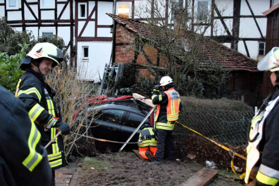 Die Anwohner wurden von den Schlammassen überrascht.