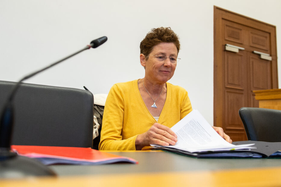 Frauenärztin Kristina Hänel vor Gericht.