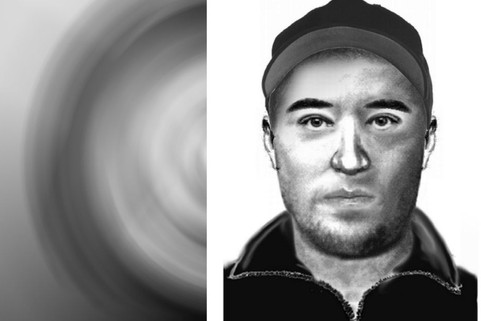 Mit diesem Bild sucht die Polizei nach dem Täter.
