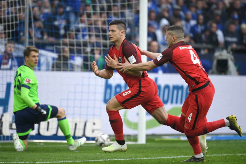 Netzte in der 99. Minute zum Sieg ein: Eintracht-Megatalent Luka Jovic.