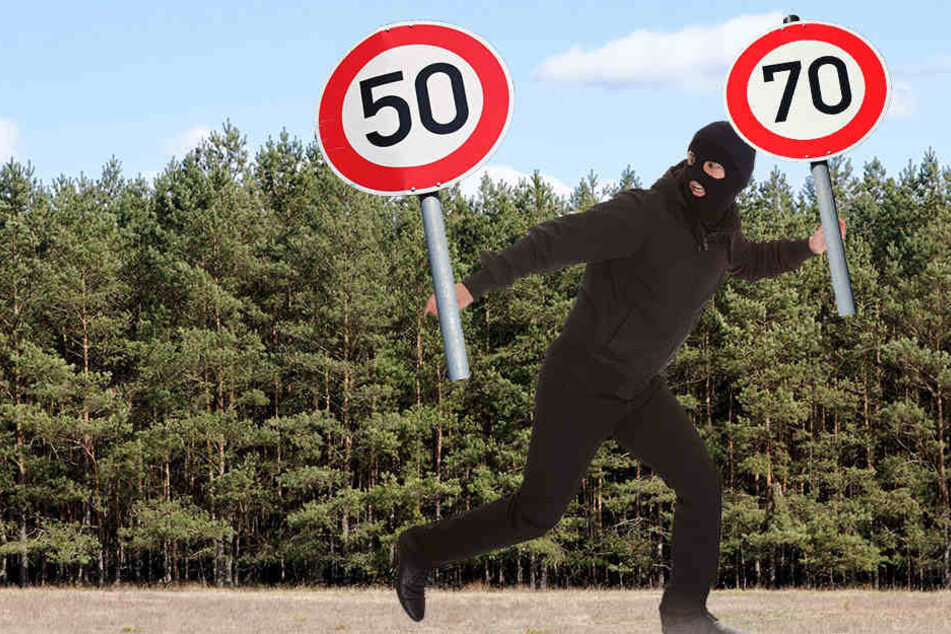 Wo ist das fehlende Verkehrsschild? Die Polizei bittet um Mithilfe. (Symbolbild)