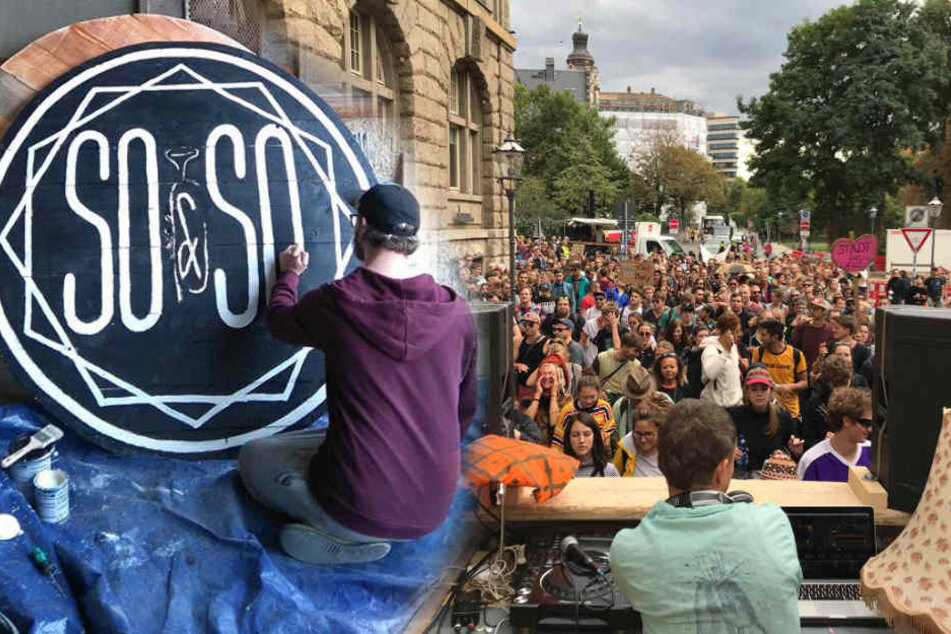 Demos und Unterschriften haben nichts genützt: Das So&So muss den Eutritzscher Freiladebahnhof räumen.