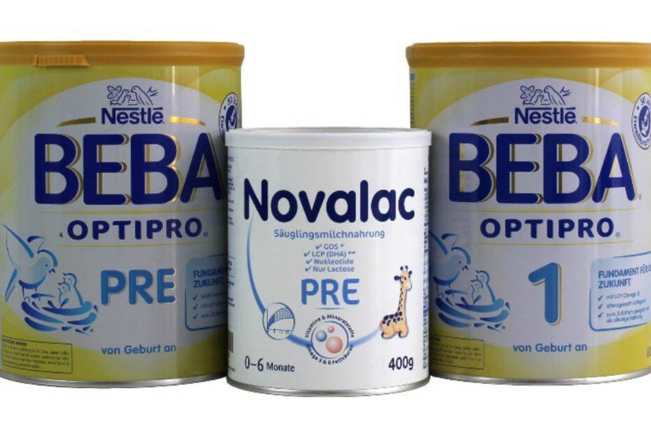 Betroffene Milchpulver-Produkte.
