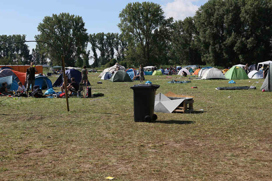 Bei Aufräumarbeiten nach dem SMS-Festival wurde ein Arbeiter schwer verletzt (Symbolbild).