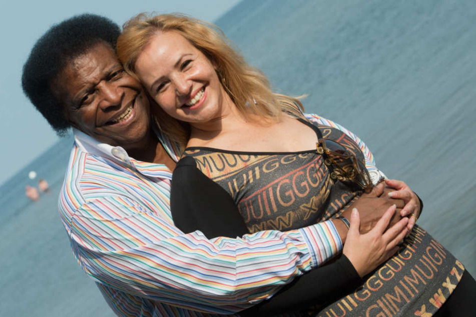 Roberto Blanco (80) und seine Ehefrau. Luzandra weilte auf Kuba, während "Irma" tobte.