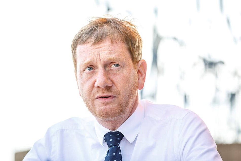 Ministerpräsident Michael Kretschmer (44, CDU) blieb #unteilbar fern.