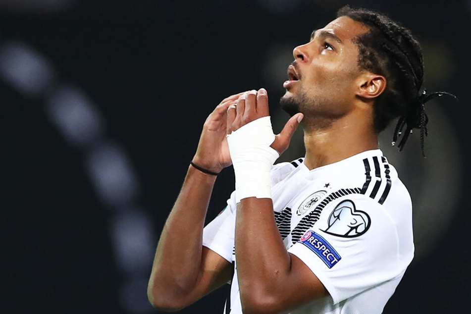 Serge Gnabry fehlt dem DFB-Team wegen muskulärer Probleme.