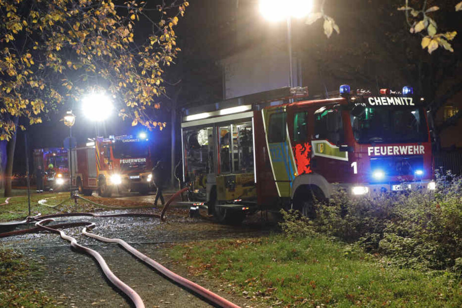 Feuerwehr-Großeinsatz am Dienstagabend in Gablenz.