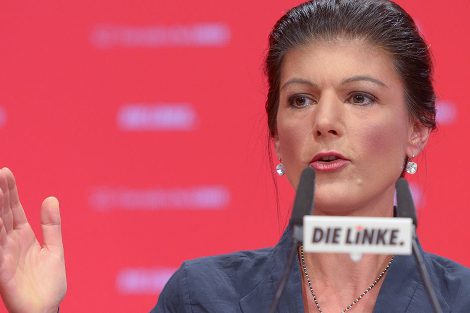 Die Linke-Fraktionsvorsitzende Sahra Wagenknecht kommt für den Wahlkampf nach Paderorn.
