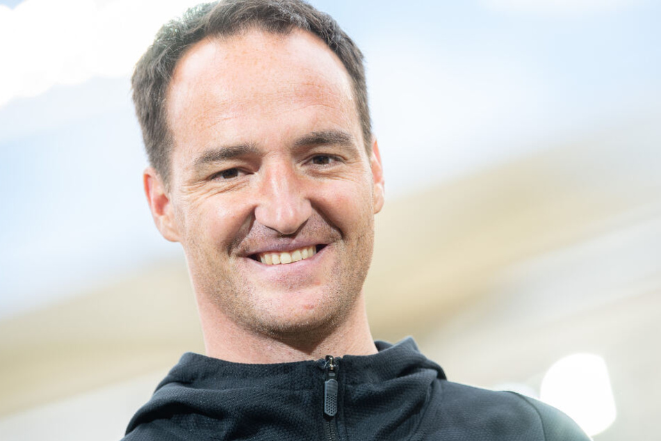 VfB-Interimstrainer beim vergangenen Heimspiel gegen den VfL Wolfsburg.