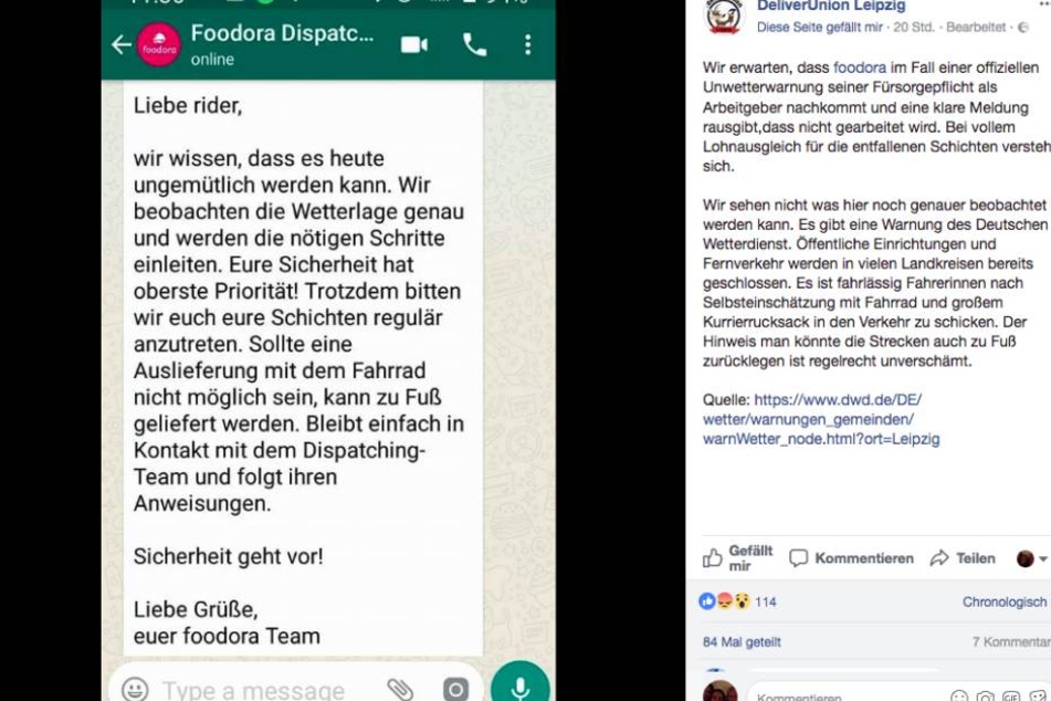 Diese Nachricht erzürnt die Gemüter der DeliverUnion Leipzig.