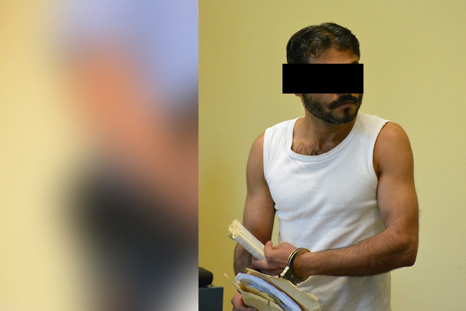 Sajjid Q. (38) durfte seine Handschellen nicht ablegen.