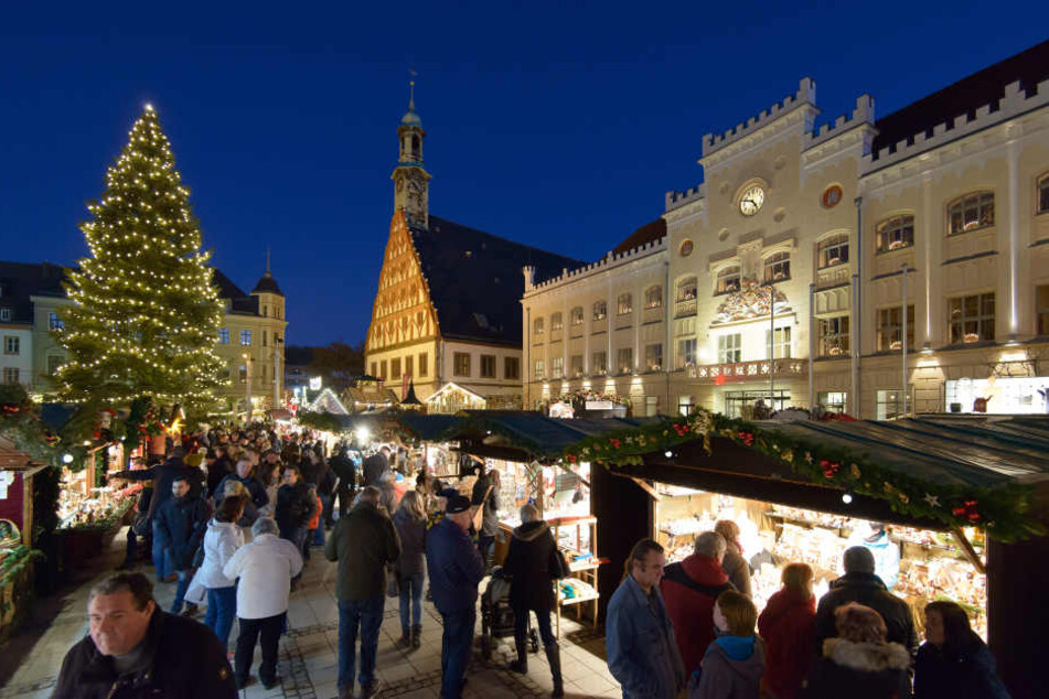 Am Dienstag startet der Zwickauer Weihnachtsmarkt.