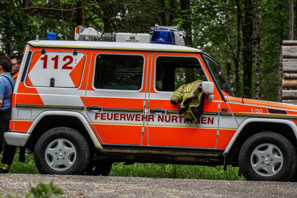 Die Feuerwehr Nürtingen im Einsatz.
