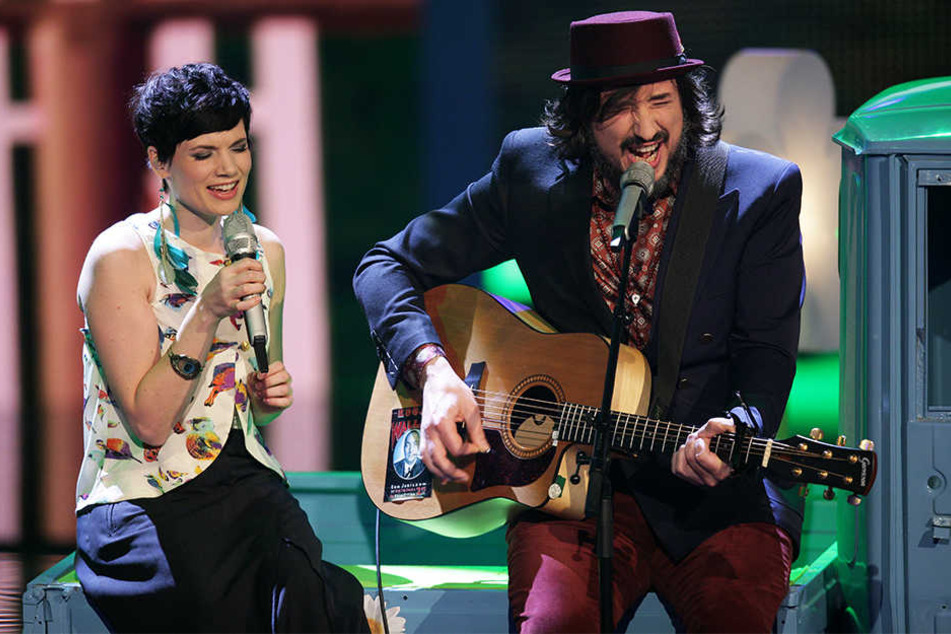 Steffen Brückner und Sarah Nücken von der Band Mrs. Greenbird wurden 2012 durch die Casting-Show "X Factor" berühmt.