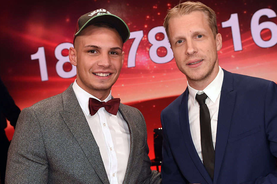 Pietro Lombardi und Oliver Pocher verstehen sich auch fernab des Medienrummels gut.