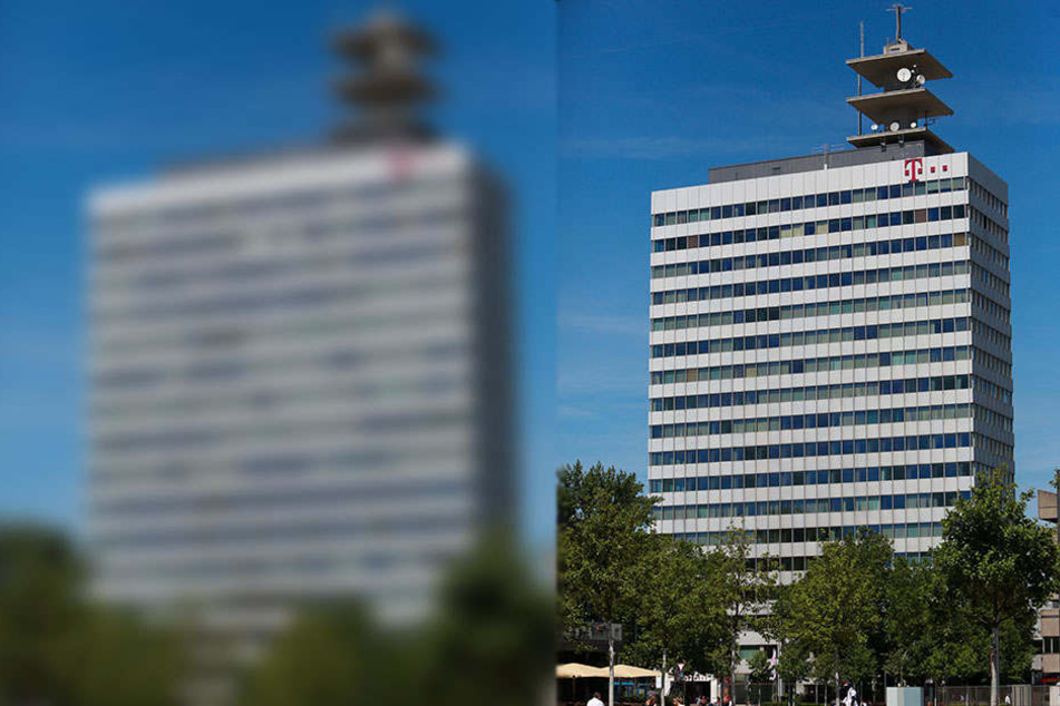 Das Telekom-Haus in der Bielefelder Innenstadt wird zusätzlich vom Bauamt kontrolliert, da es über 60 Meter hoch ist.