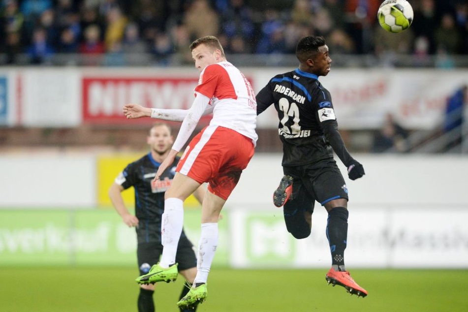 Christopher Antwi-Adjei (rechts) war immer wieder vorne mit dabei.
