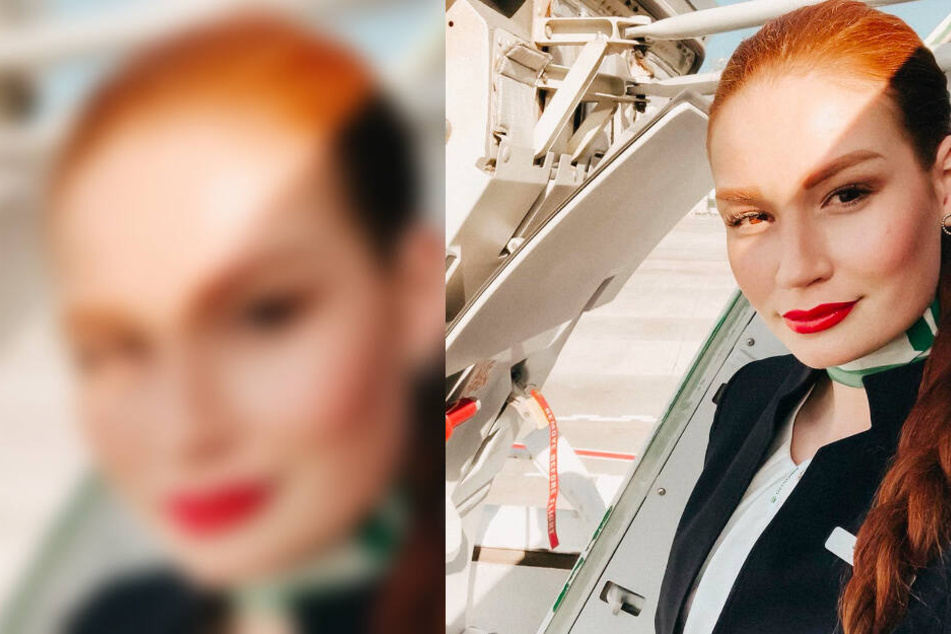 Jana Heinisch flog bis zur Pleite der Fluggesellschaft als Stewardess für Germania.