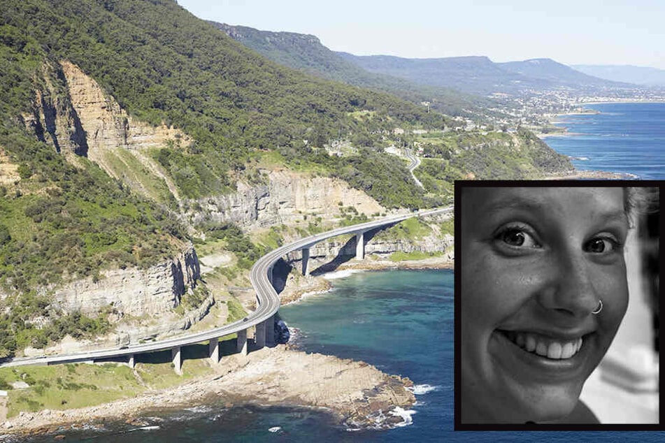 Von einer Klippe in Wollongong sprang die Mutter mit ihrem Kind in den Tod. (Symbolbild/Bildmontage).