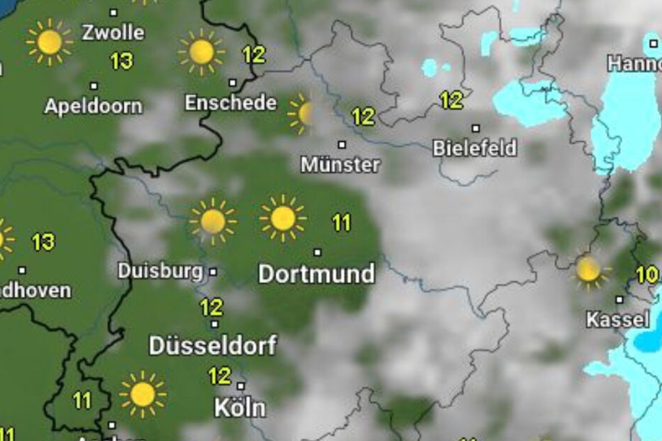 In OWL können zwischendurch ein paar Tropfen Regen fallen.