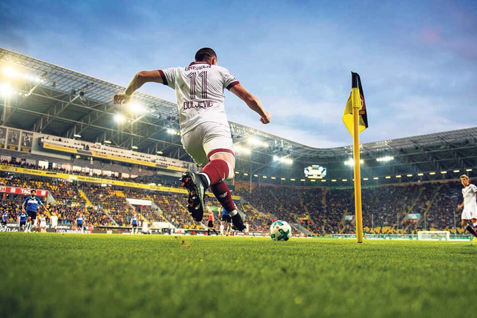 Haris Duljevic ist im Dresden angekommen. Die Stadt liebt er, die Fans imS tadion feiern hin bereits.
