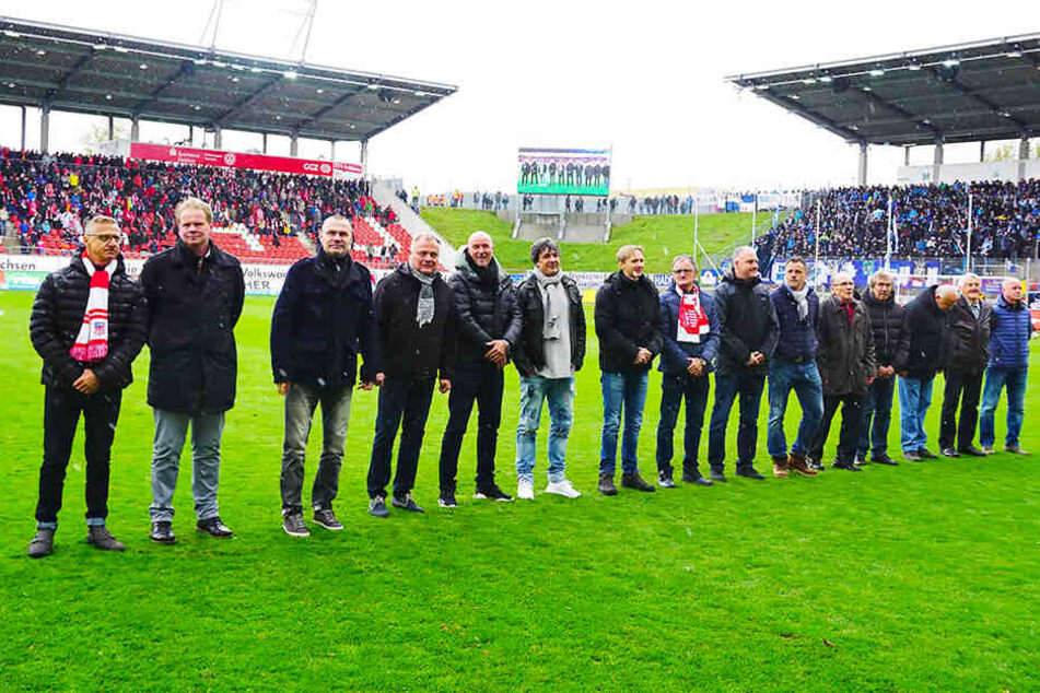 Das Aufstiegsteam von 1994 wurde Anfang Mai in Zwickau geehrt.