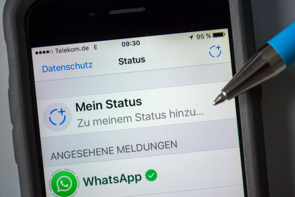 Der neue Status kommt bei den WhatsApp-Usern überhaupt nicht gut an.