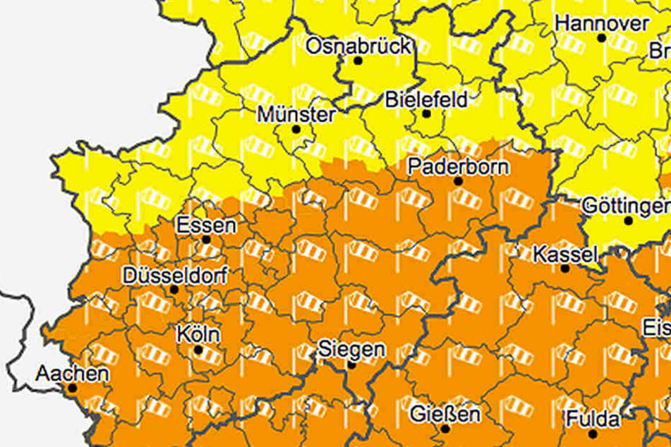 Es wird stürmisch in NRW.