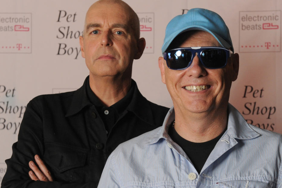 Die Musiker Neil Tennant (l) und Chris Lowe von den Pet Shop Boys wurden jetzt Opfer eines Überfalls.