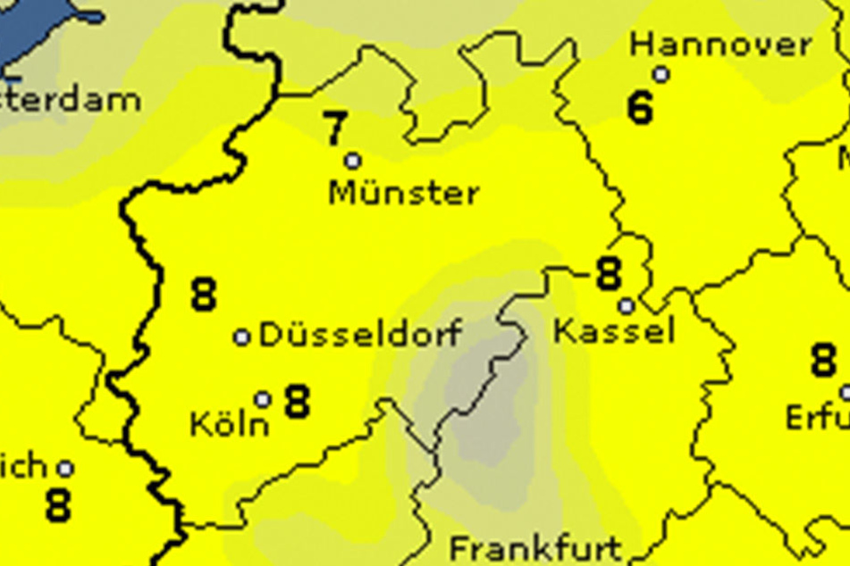 In OWL pendeln sich die Temperaturen am Wochenende zwischen vier bis sechs Grad ein.