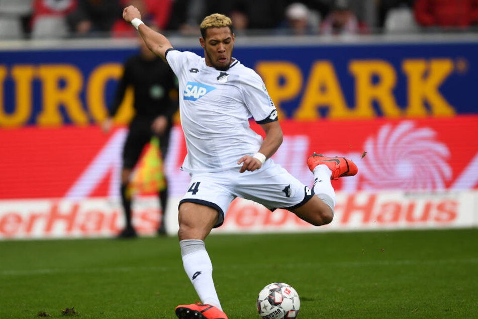 Joelinton schießt am 26.01 im Schwarzwaldstadion das 1:0 gegen den SC Freiburg.