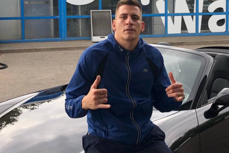 Gzuz kann der Modelinie von Fler offenbar nichts abgewinnen.