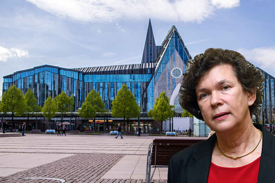 Das Landgericht Leipzig gab dem verhinderten Professor überraschend Recht. Uni-Rektorin Schücking (rechts) soll ihn zugunsten einer Mitbewerberin benachteiligt haben.