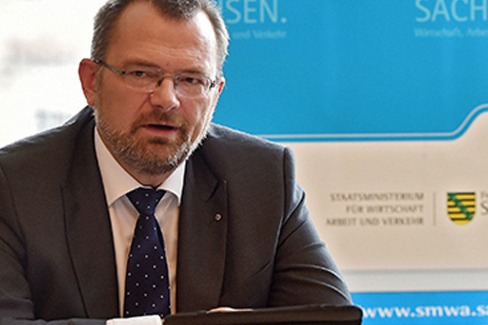 Sachsens Arbeitsagentur-Chef Klaus-Peter Hansen (54).