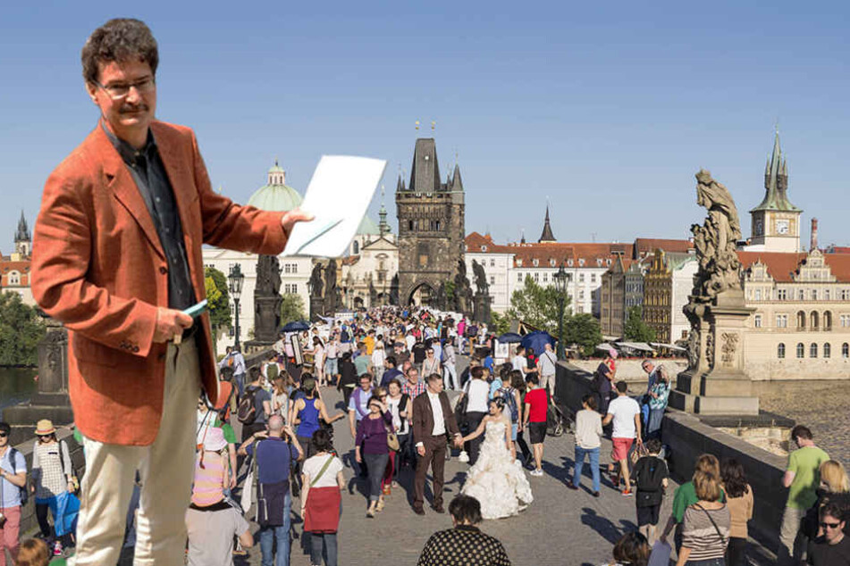 Professor Andreas Schuster berichtet über den die neue Zusammenarbeit mit der TU Prag.
