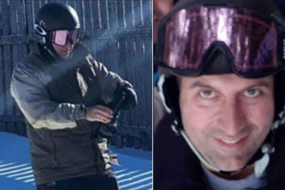 Nachdem der Skifahrer wieder auftauchte, war er verwirrt.