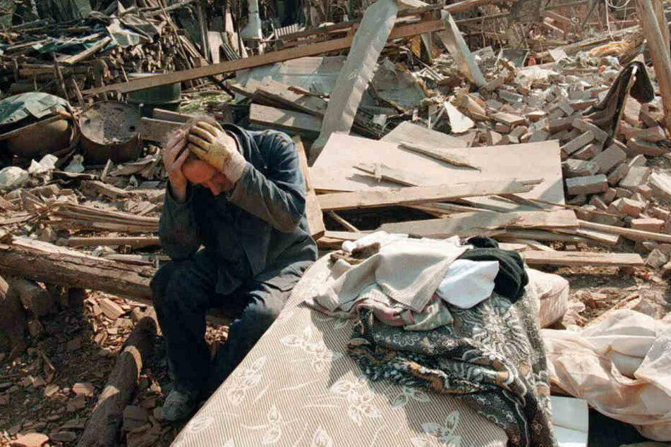 Die Bomben hinterließen überall große Zerstörung. (Archivbild)